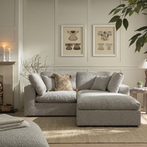 Alternative view of Lutyens Taupe Boucle Sectional Sofa, 2-Piece Chaise