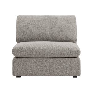 Alternative view of Lutyens Taupe Boucle Sectional Sofa, Armless Seat