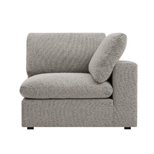 Alternative view of Lutyens Taupe Boucle Sectional Sofa, Corner Unit